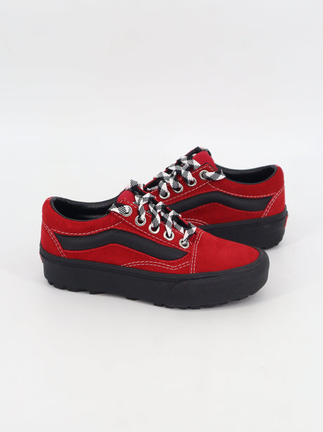 Image for Women's Textured Casual Shoes,Red