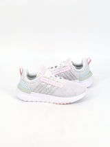 Kids Girl's Striped Running Shoes,Light Grey