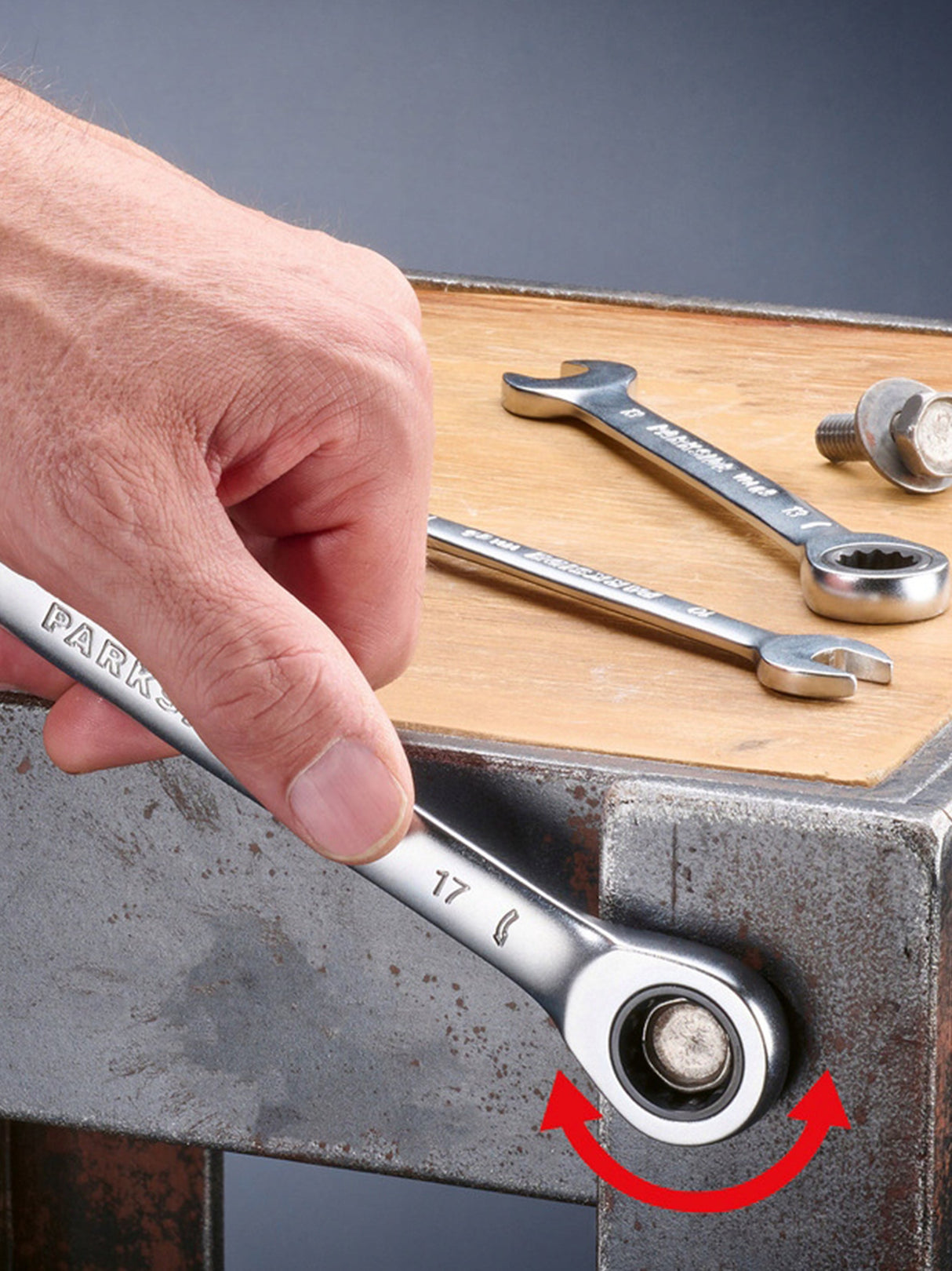 Ratchet Ring Wrench Set