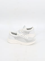 Women's Textured Trainers,White