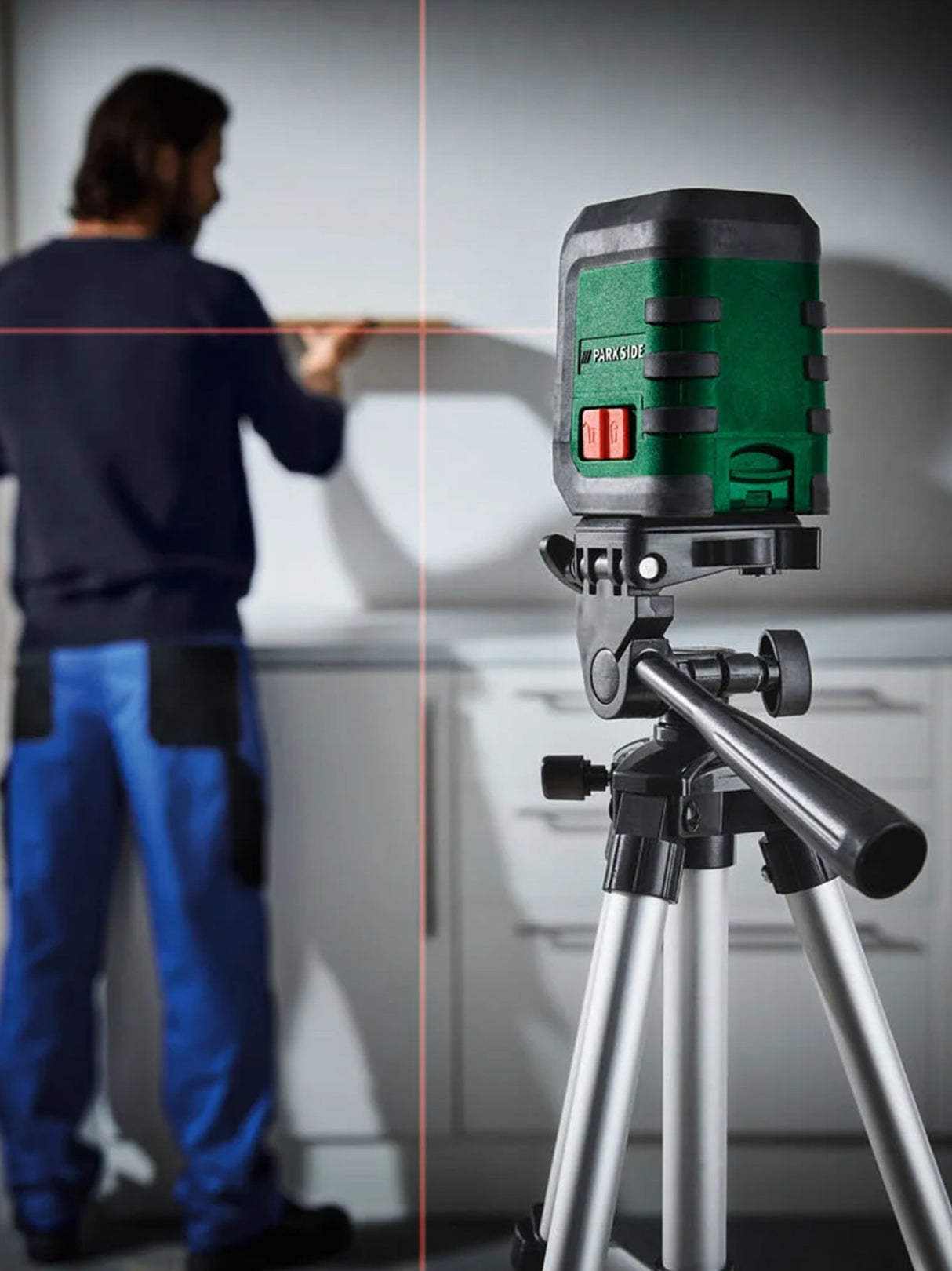 Cross Line Laser With Tripod