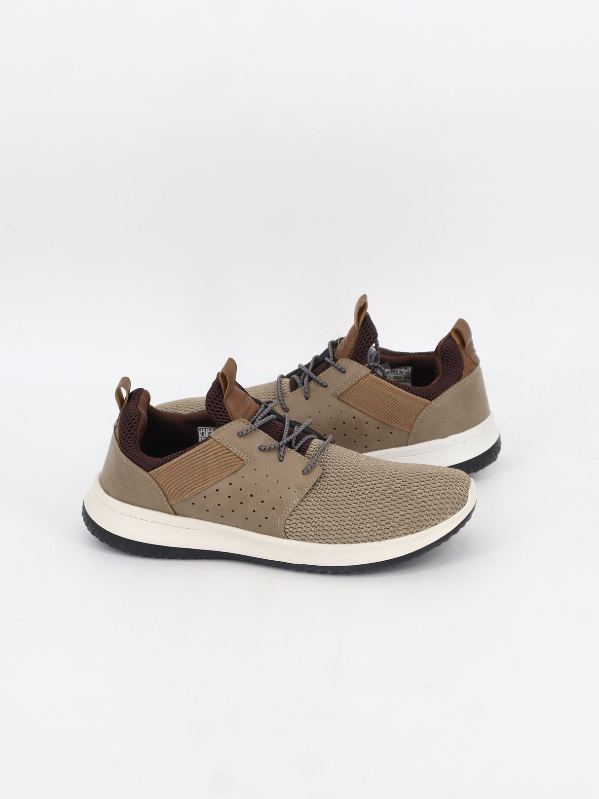 Men's Textured Sneakers,Beige