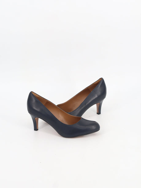 Image for Women's Plain High Heels Shoes,Navy