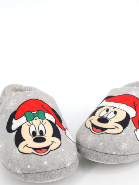 Image for Kids Girl's Graphic Printed Slippers,Grey 