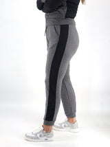 Image for Women's Colorblocked Sweatpants,Grey