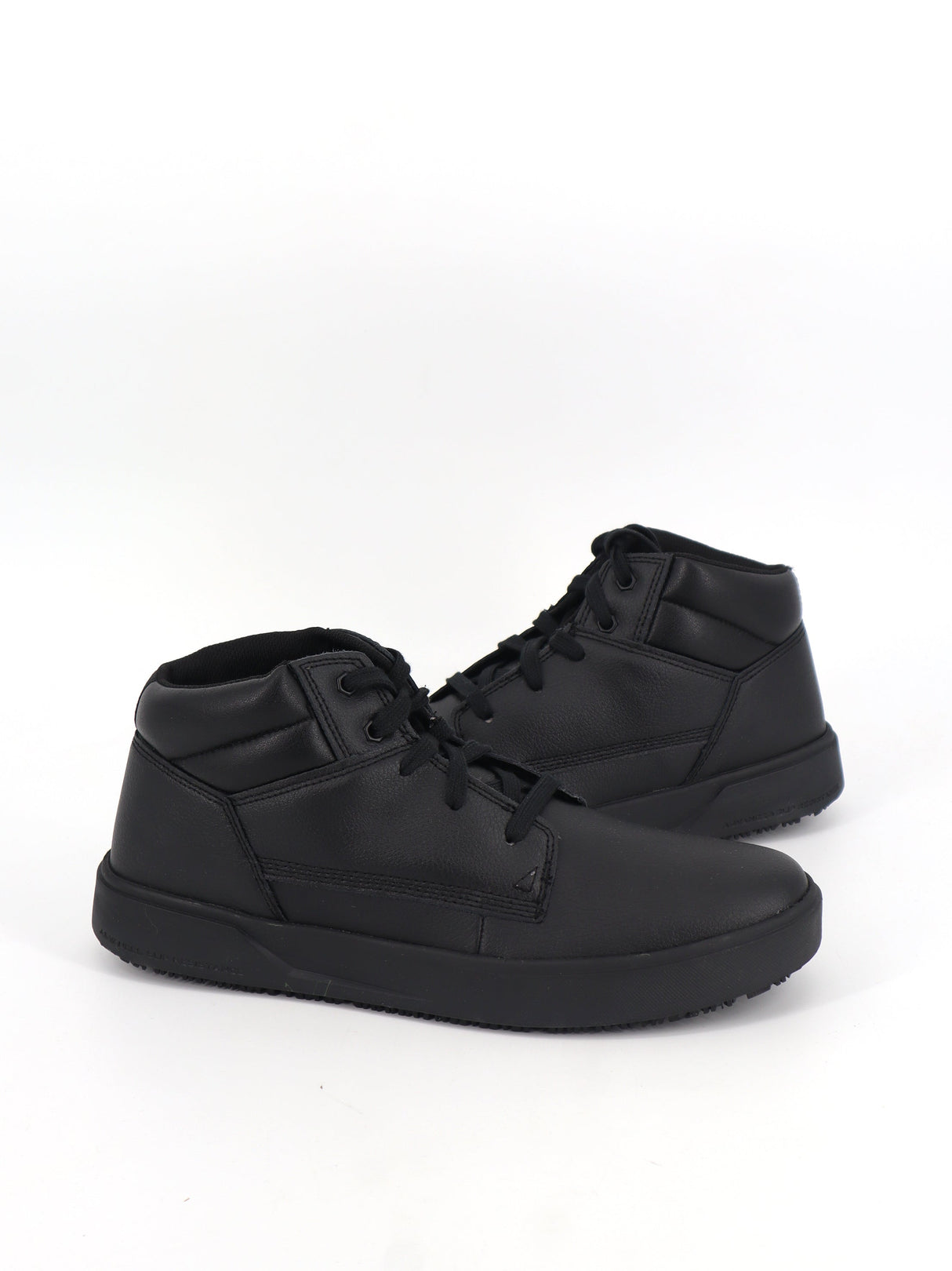 Image for Men's Plain High Sneakers,Black