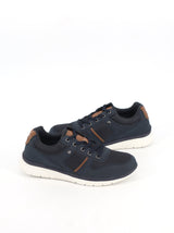 Image for Men's Textured Casual Shoes,Navy