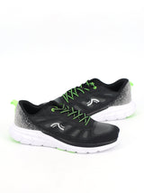 Image for Men's Brand Logo Printed Running Shoes,Black