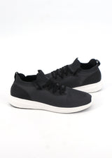Men's Textured Trainers,Dark Grey