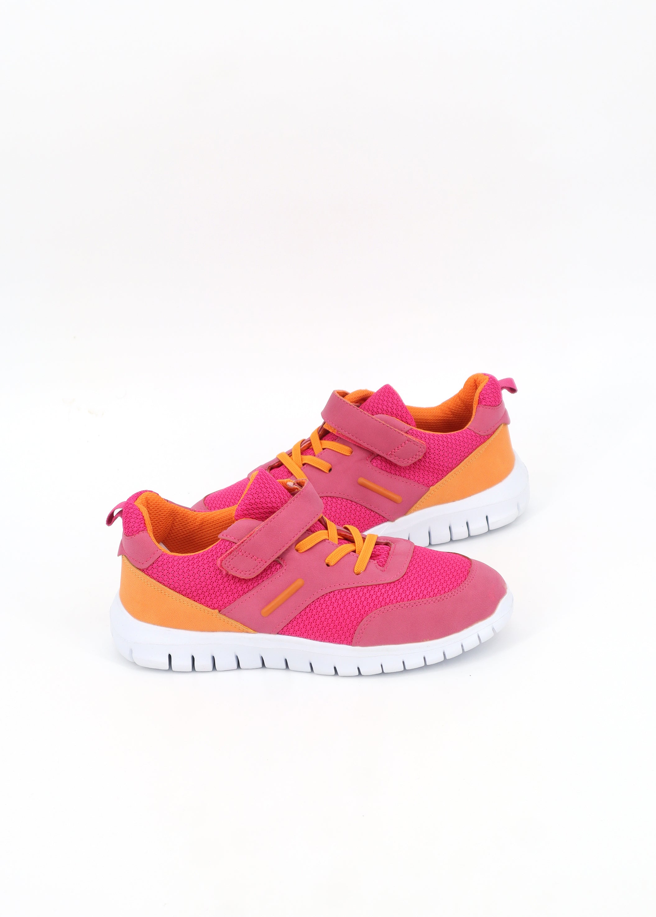 Pink and orange sneakers hot sale