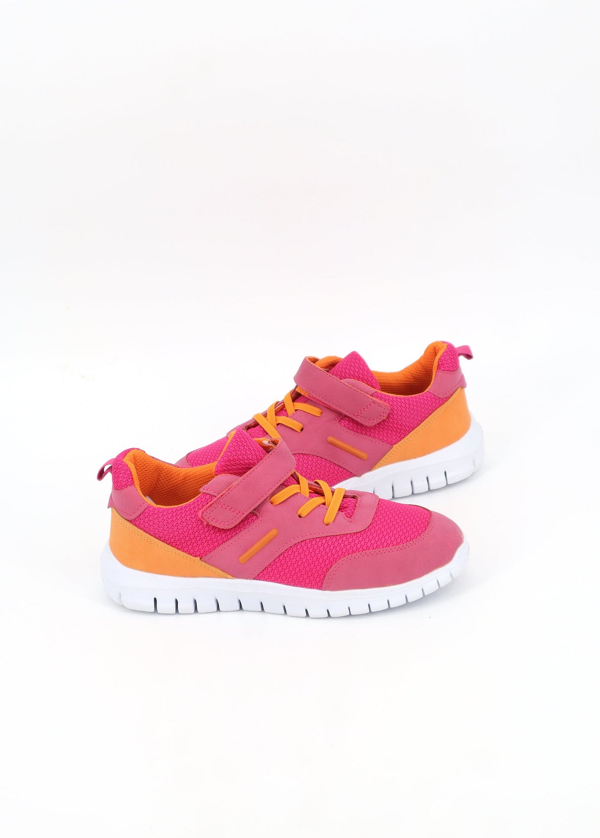 Image for Kids Girl's Colorblocked Trainers,Pink/Orange