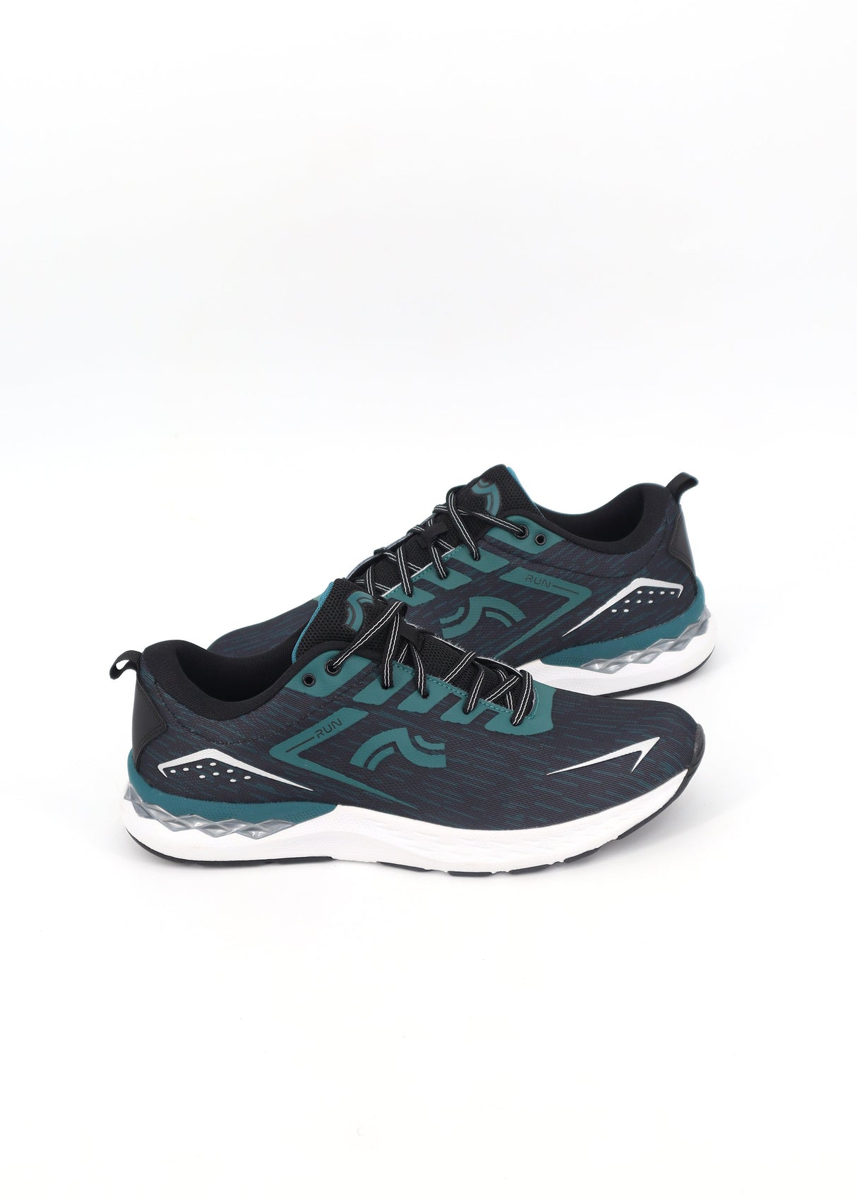 Image for Men's Printed Running Shoes,Navy