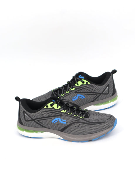 Image for Men's Printed Running Shoes,Grey