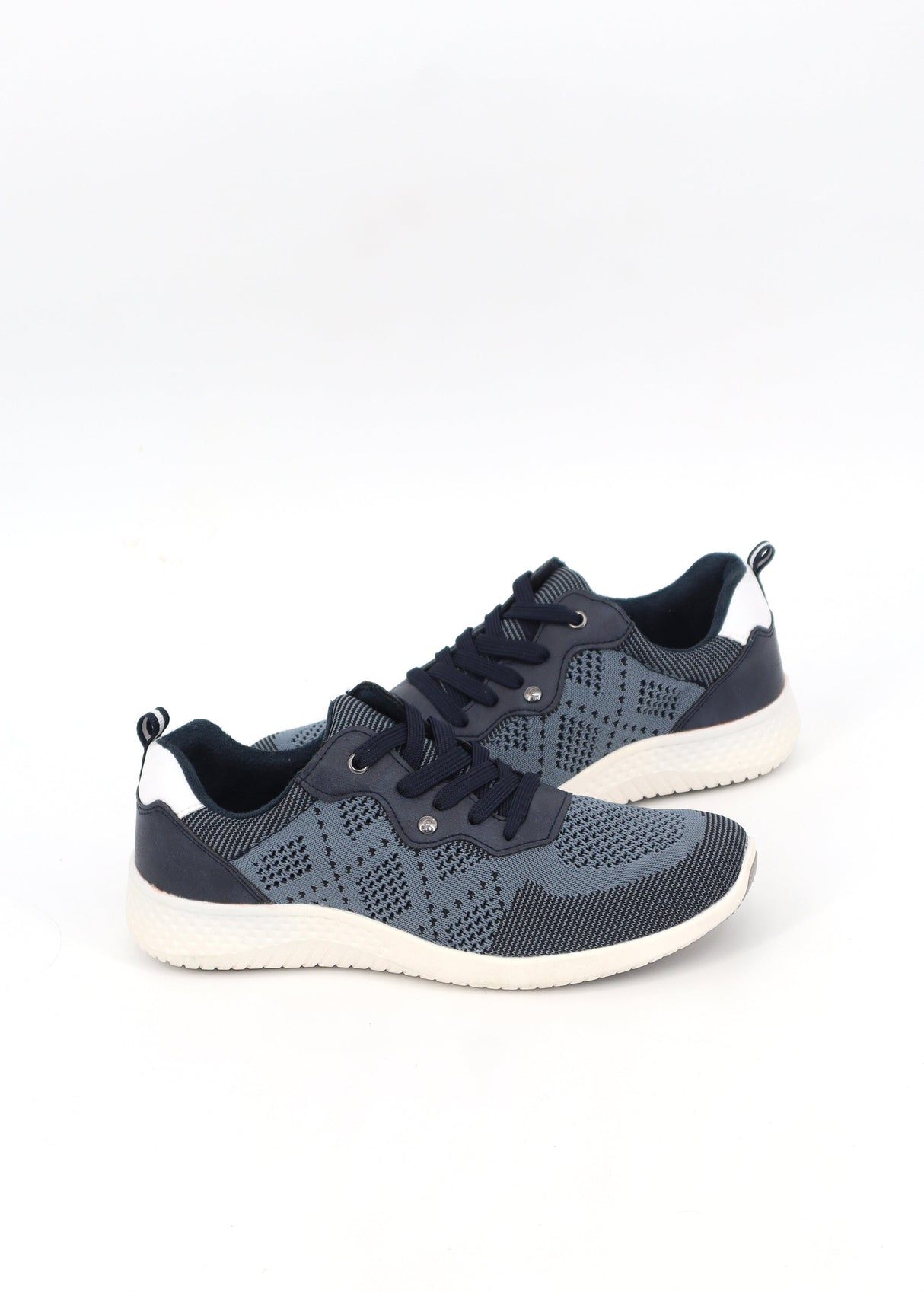 Image for Women's Textured Trainers,Navy