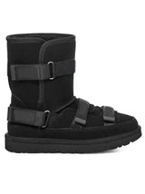 Women's Cozy Hybrid Ankle Boots,Black