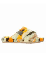 Men's Faux Fur Slippers,Multi