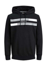 Men's Printed Hoodie,Black