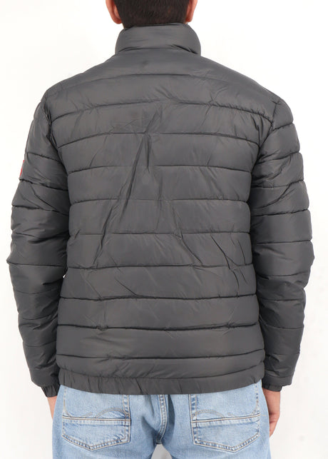 Men's Quilted Jacket,Grey