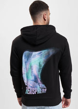 Image for Men's Graphic Printed Hoodie,Black