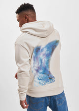 Image for Men's Graphic Printed Hoodie,Light Beige