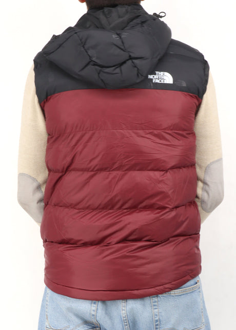 Image for Men's Colorblocked Vest,Black/Burgundy