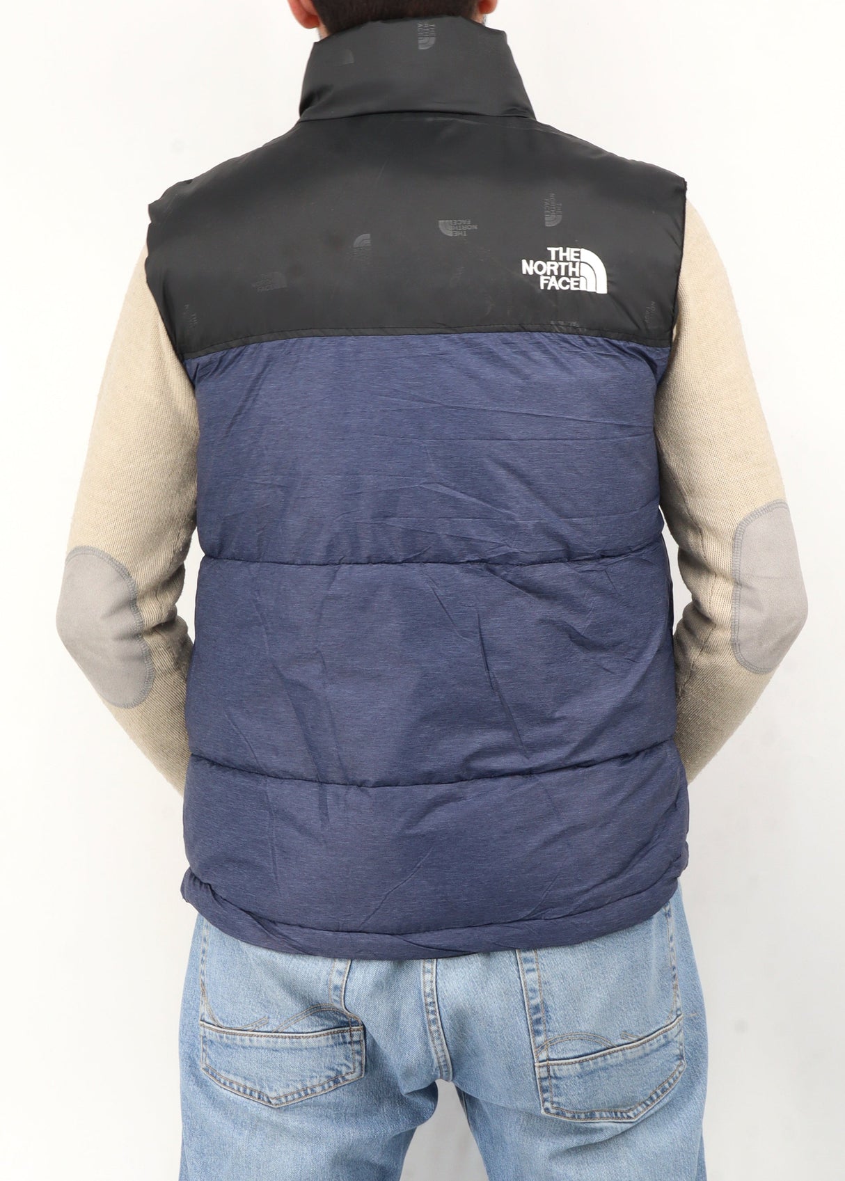 Image for Men's Colorblocked Vest,Black/Blue