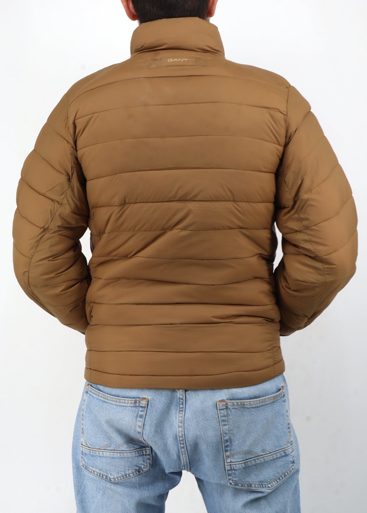 Image for Men's Quilted Jacket,Brown