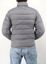 Image for Men's Quilted Jacket,Grey