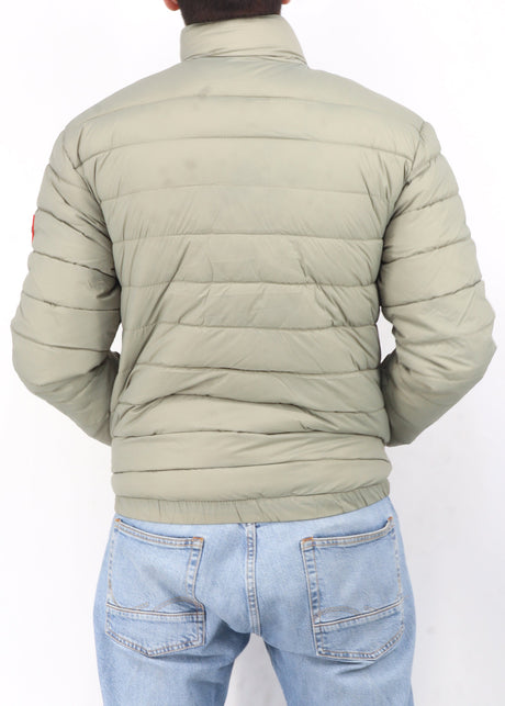 Image for Men's Quilted Jacket,Light Olive