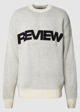 Men's Printed Sweater,Light Grey