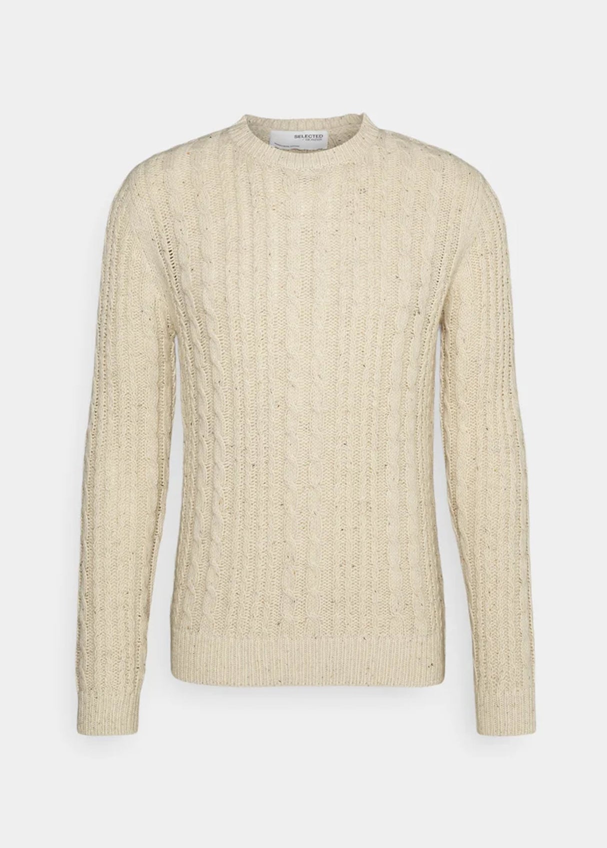 Men's Textured Sweater,Beige