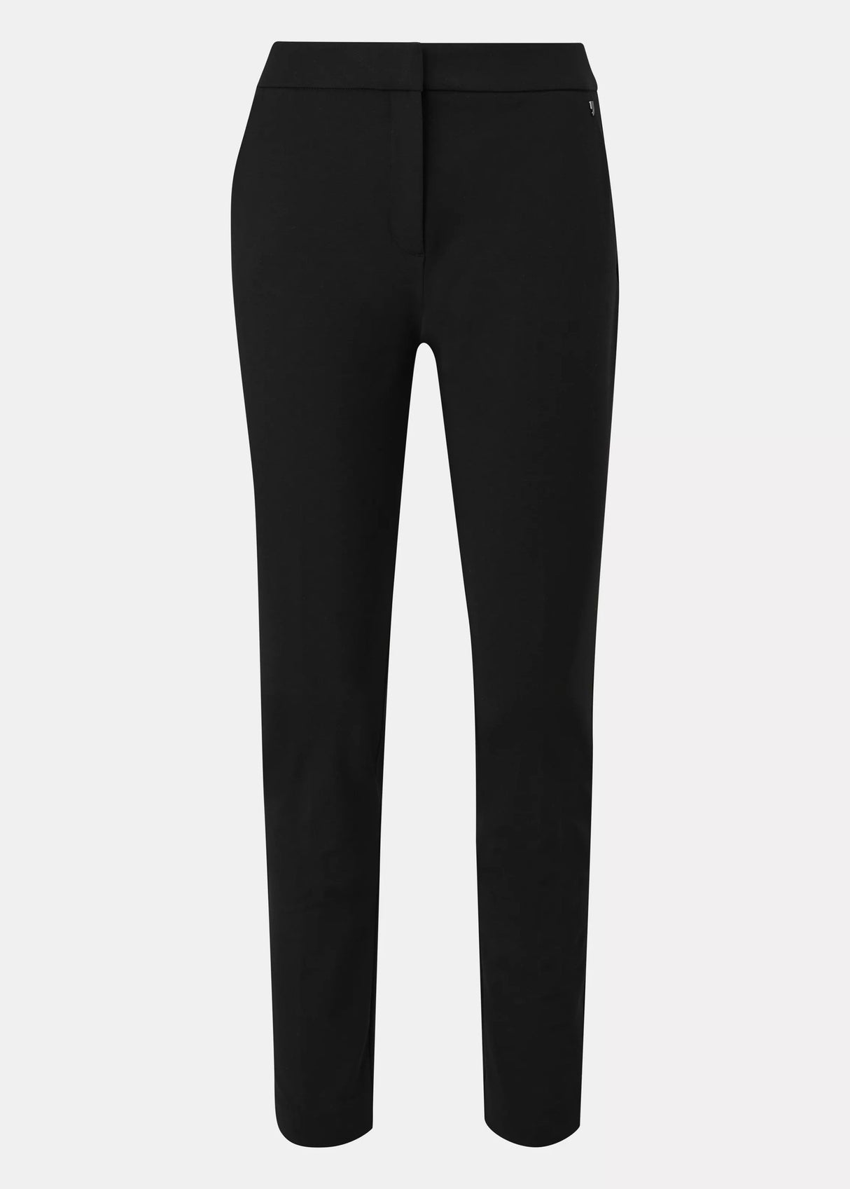 Women's Plain Classic Pants,Black