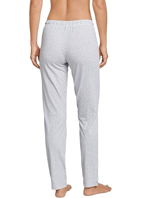 Women's Printed Sleepwear Pants,White