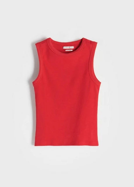 Women's Cropped Knit Sweater,Red