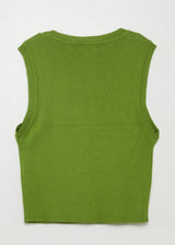 Women's Cropped Knit Sweater,Green