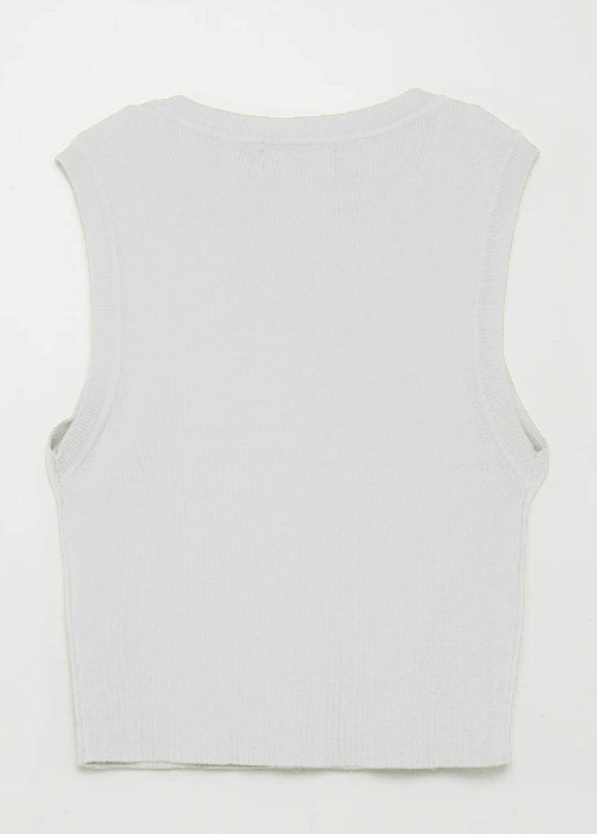 Women's Cropped Knit Sweater,Off White