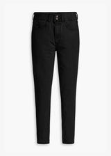 Women's Plain Skinny Jeans,Black