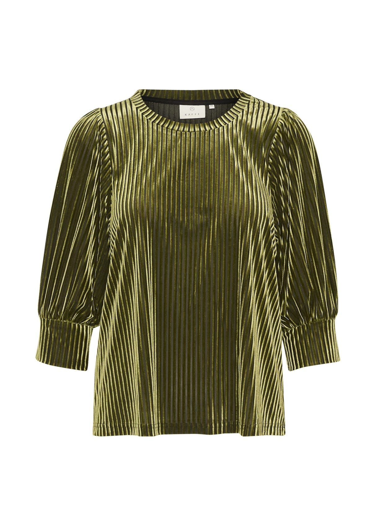 Women's Striped Blouse,Gold/Black