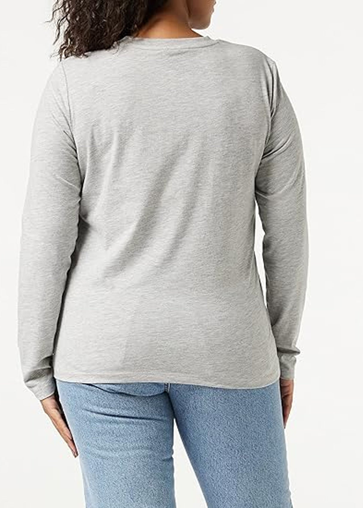 Women's Plain Top,Grey