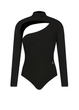 Women's Cutout Bodysuit,Black