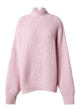 Women's Oversized Knitted Sweater,Pink