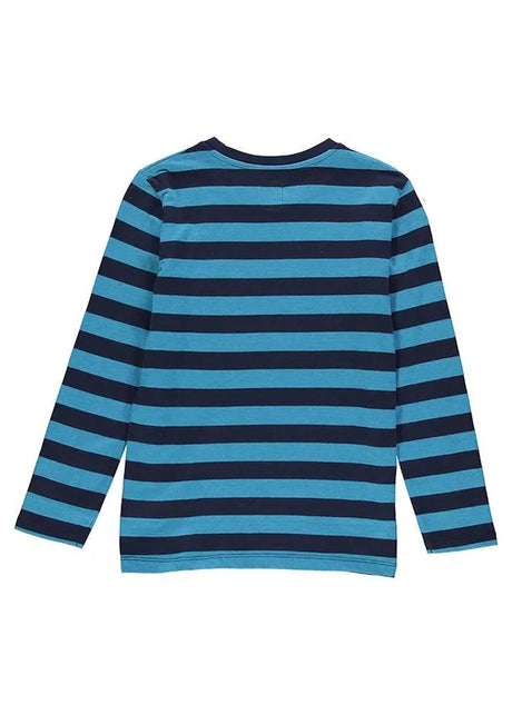 Image for Kids Boy's Striped Top,Navy/Blue