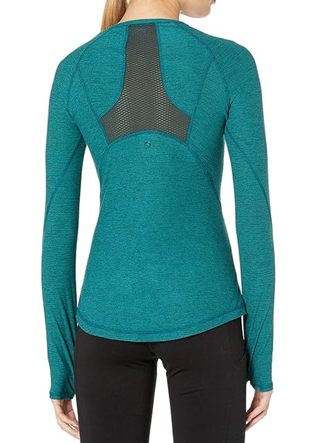 Image for Women's Textured Sport Top,Dark Green