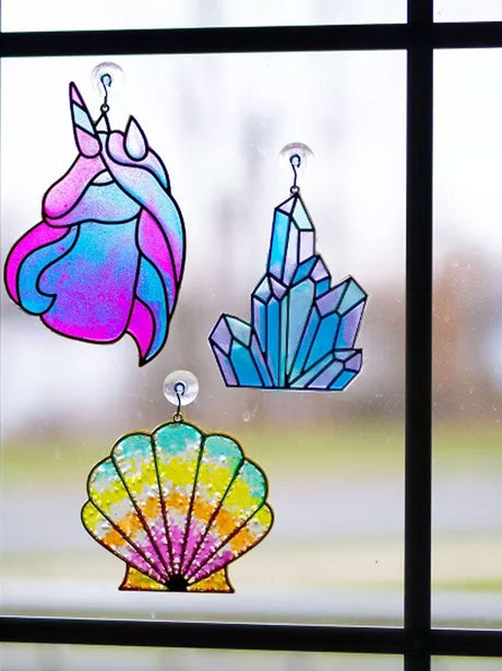 Diy Crystal Window Art Kit