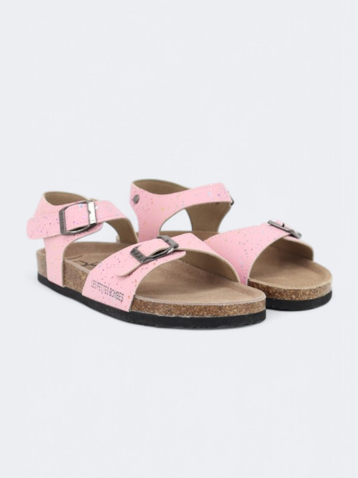 Kids Girl's Printed Sandals,Pink