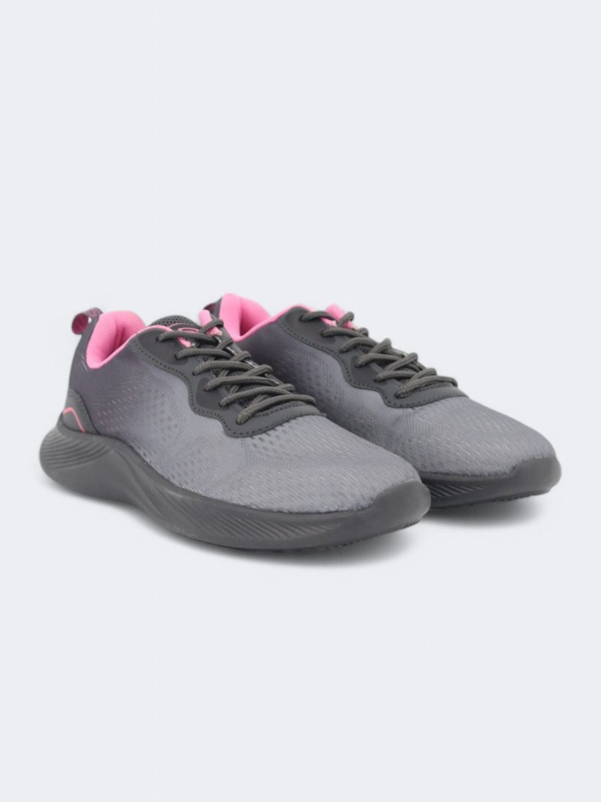 Women's Textured Running Shoes,Grey