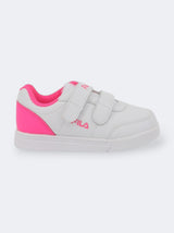 Image for Kids Girl's Colorblocked Sneakers,White/Pink