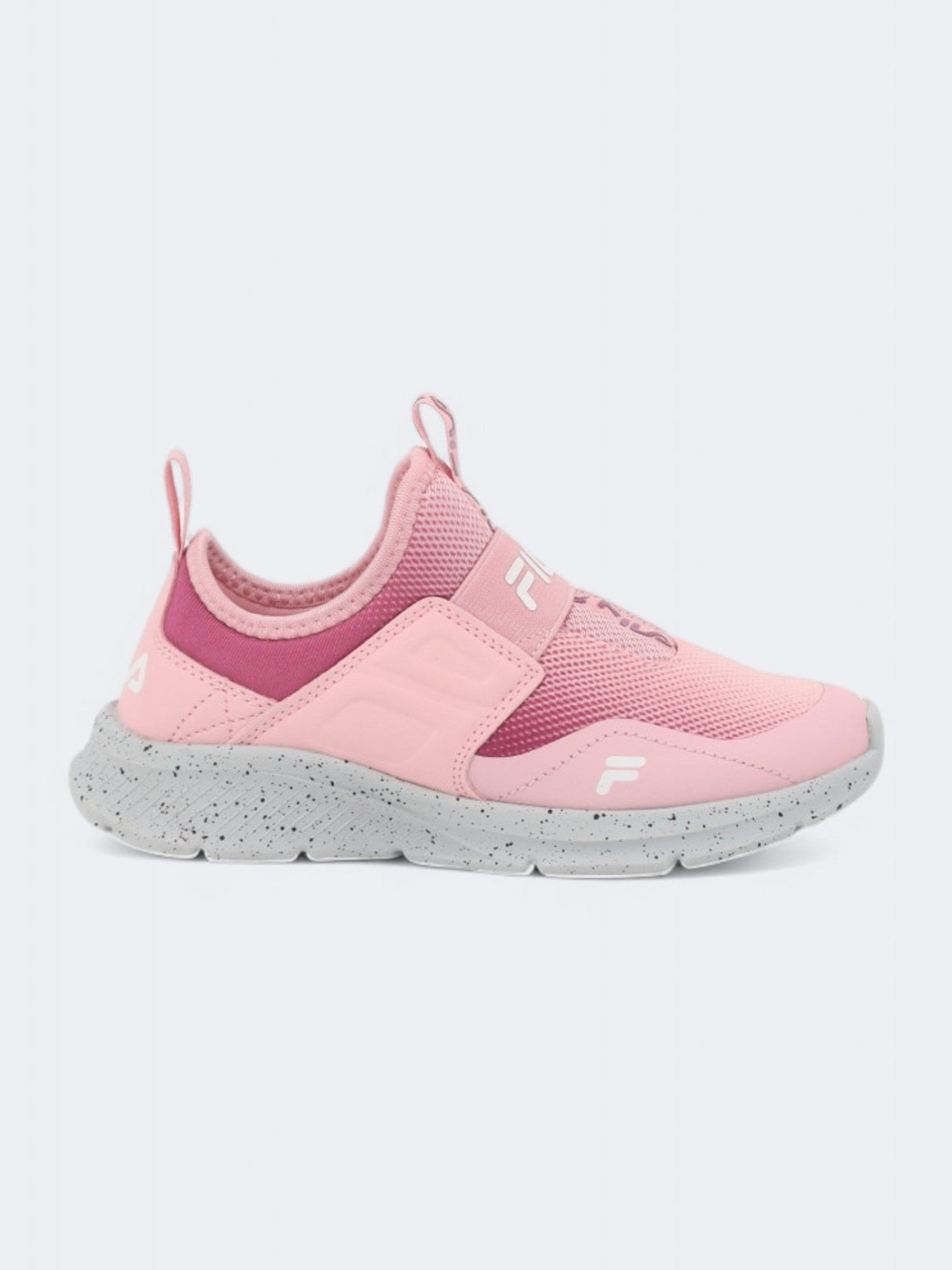 Image for Kids Girl's Brand Logo Printed Trainers,Pink