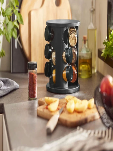 Rotating Spice Rack, 10 Pieces