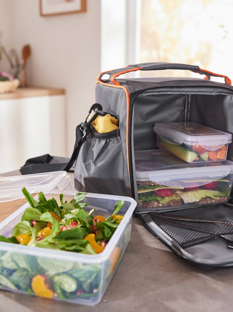 Thermal Bag With Lunch Containers